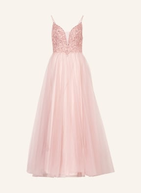 LAONA Evening dress with lace and decorative gems , Color: ROSE (Image 1)