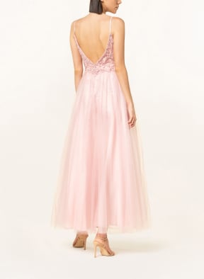 LAONA Evening dress with lace and decorative gems , Color: ROSE (Image 1)
