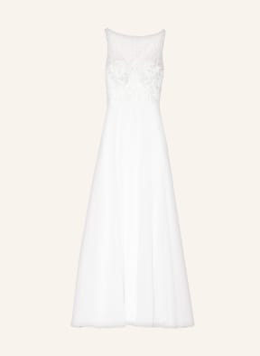 LAONA Evening dress with lace , Color: WHITE (Image 1)