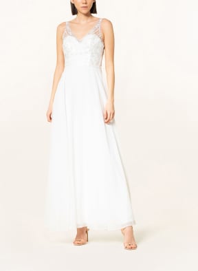 LAONA Evening dress with lace , Color: WHITE (Image 1)