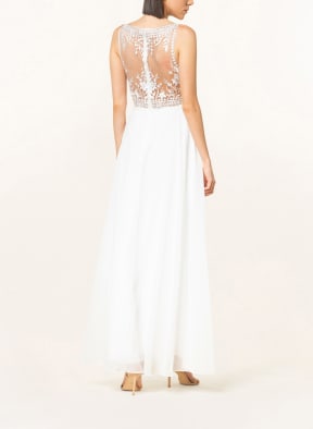 LAONA Evening dress with lace , Color: WHITE (Image 1)