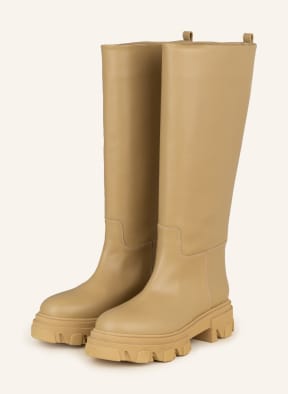GIABORGHINI Platform boots PERNI , Color: LIGHT BROWN (Image 1)