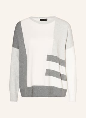 Phase Eight Oversized sweater MELISSE, Color: LIGHT GRAY/ LIGHT PINK/ DARK GRAY (Image 1)