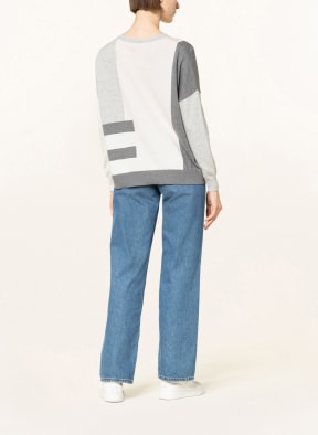 Phase Eight Oversized sweater MELISSE, Color: LIGHT GRAY/ LIGHT PINK/ DARK GRAY (Image 1)
