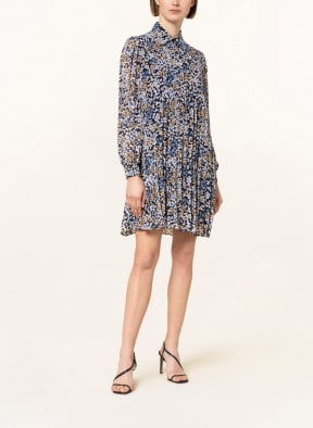 MICHAEL KORS Hemdblusenkleid , Farbe: HELLBLAU/ DUNKELBLAU/ CREME (Bild 1)