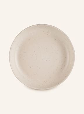 BROSTE COPENHAGEN Set of 4 dinner plates NORDIC VANILLA, Color: BEIGE (Image 1)