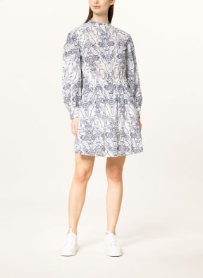 Marc O'Polo Kleid, Farbe: WEISS/ DUNKELBLAU (Bild 1)