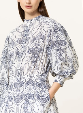 Marc O'Polo Kleid, Farbe: WEISS/ DUNKELBLAU (Bild 1)