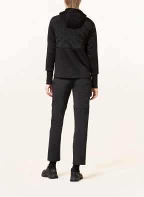 DIDRIKSONS Mid-layer jacket VALDA, Color: BLACK (Image 1)