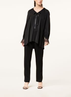 MARC AUREL Blusenshirt mit Spitze , Farbe: SCHWARZ (Bild 1)
