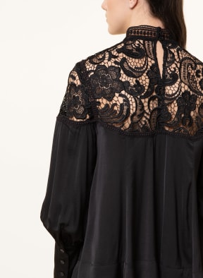 MARC AUREL Blusenshirt mit Spitze, Farbe: SCHWARZ (Bild 1)