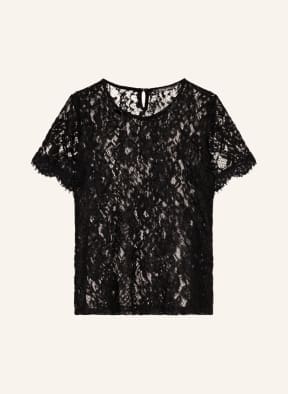 MARC AUREL Blusenshirt aus Spitze , Farbe: SCHWARZ (Bild 1)