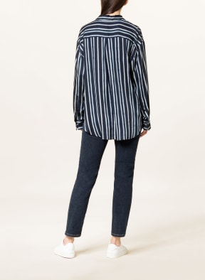 MARC AUREL Hemdbluse, Farbe: DUNKELBLAU (Bild 1)