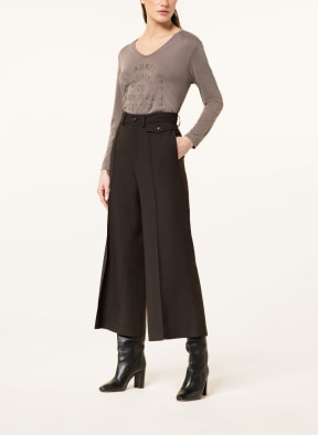 MARC AUREL Longsleeve mit Schmucksteinen , Farbe: TAUPE (Bild 1)
