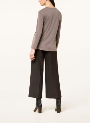 MARC AUREL Longsleeve mit Schmucksteinen , Farbe: TAUPE (Bild 1)