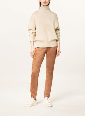 MARC AUREL Oversized-Rollkragenpullover, Farbe: CREME (Bild 1)
