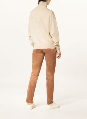 MARC AUREL Oversized-Rollkragenpullover, Farbe: CREME (Bild 1)