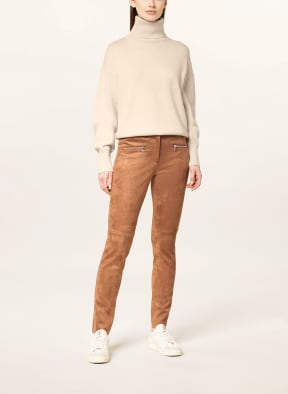 MARC AUREL Trousers in leather look , Color: COGNAC (Image 1)