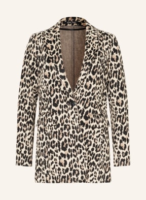 MARC AUREL Jersey blazer, Color: BEIGE/ BLACK (Image 1)