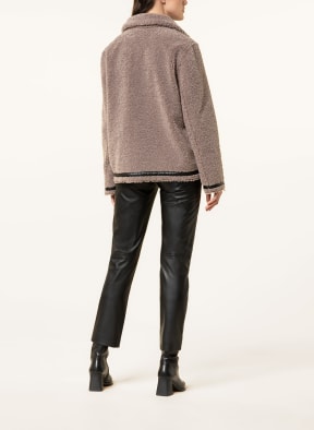 MARC AUREL Teddyfell-Jacke , Farbe: TAUPE (Bild 1)