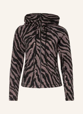 MARC AUREL Sweatjacke , Farbe: SCHWARZ/ TAUPE (Bild 1)