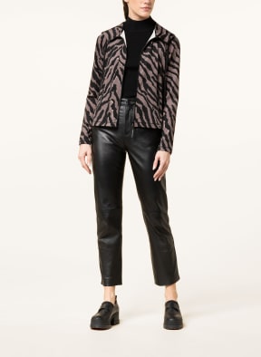 MARC AUREL Sweatjacke , Farbe: SCHWARZ/ TAUPE (Bild 1)
