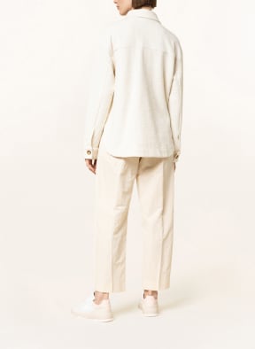 someday Overshirt NARIMI, Color: WHITE (Image 1)