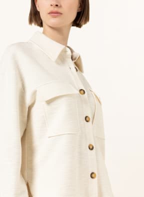 someday Overshirt NARIMI, Color: WHITE (Image 1)