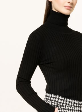 SEM PER LEI Rollkragenpullover, Farbe: SCHWARZ (Bild 1)