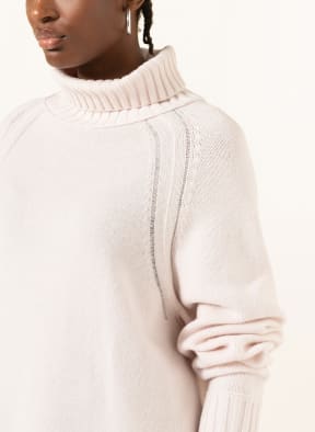 DOROTHEE SCHUMACHER Rollkragenpullover mit Cashmere , Farbe: CREME (Bild 1)