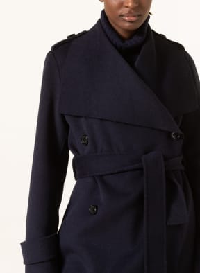 DOROTHEE SCHUMACHER Wollmantel, Farbe: DUNKELBLAU (Bild 1)