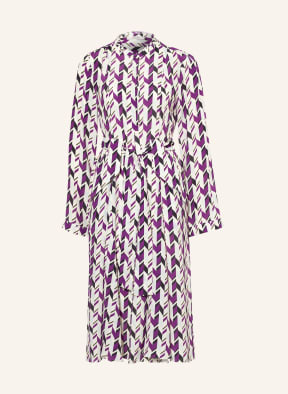 DOROTHEE SCHUMACHER Kleid mit Seide , Farbe: WEISS/ LILA/ SCHWARZ (Bild 1)