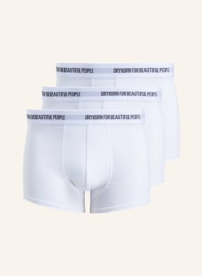 DRYKORN 3er-Pack Boxershorts CORBIN, Farbe: WEISS (Bild 1)