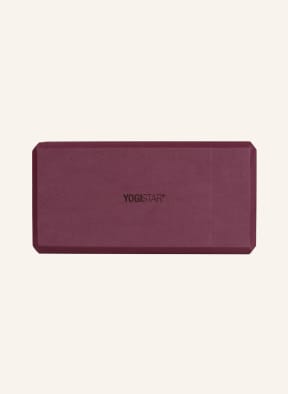 YOGISTAR Yoga block YOGIBLOCK, Color: DARK RED (Image 1)