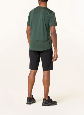 SCOTT Cycling shirt TRAIL FLOW PRO with mesh, Color: DARK GREEN (Image 1)