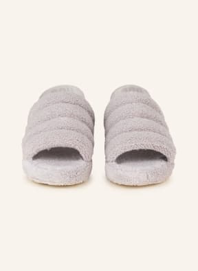 UGG Platform slides FLUFF YEAH TERRY FROTTEE, Color: LIGHT GRAY (Image 1)