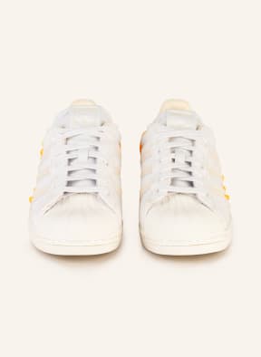 adidas Originals Sneakers SUPERSTAR, Color: WHITE/ CREAM/ NEON ORANGE (Image 1)