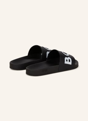BOSS Slides BAY, Color: BLACK (Image 1)