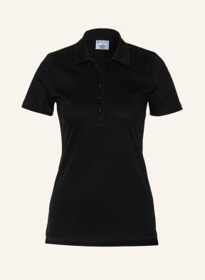 DESOTO Piqué polo shirt ADA, Color: BLACK (Image 1)