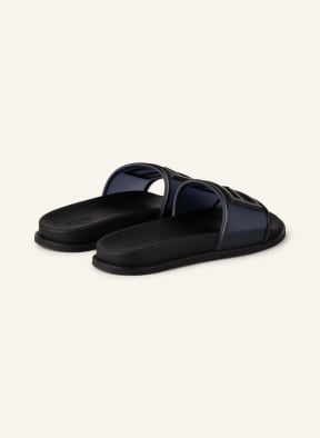 FENDI Slides, Color: DARK BLUE/ BLACK (Image 1)