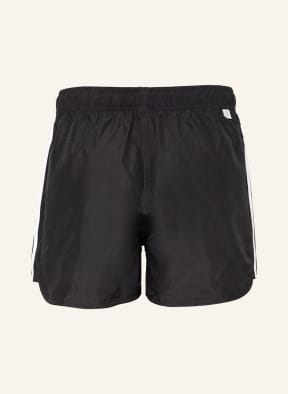 adidas Badeshorts RETRO SPLIT, Farbe: SCHWARZ (Bild 1)