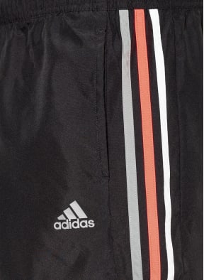 adidas Badeshorts RETRO SPLIT, Farbe: SCHWARZ (Bild 1)