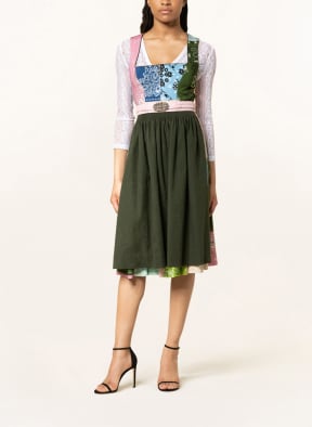 SPORTALM Dirndl, Color: PINK/ MINT/ DARK GREEN (Image 1)