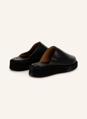 ATP ATELIER Platform mules FERRARA, Color: BLACK (Image 1)