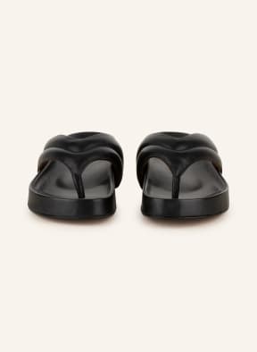 ATP ATELIER Platform flip flops BELLANO, Color: BLACK (Image 1)