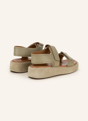 ATP ATELIER Platform sandals VARESE, Color: OLIVE (Image 1)