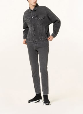 Palm Angels Jeansjacke, Farbe: 1001 BLACK WHITE (Bild 1)