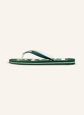 POLO RALPH LAUREN Flip flops , Color: DARK GREEN/ WHITE (Image 1)
