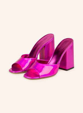 PARIS TEXAS Mules ANJA, Color: FUCHSIA (Image 1)