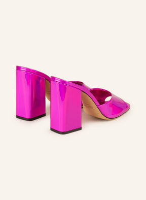 PARIS TEXAS Mules ANJA, Color: FUCHSIA (Image 1)